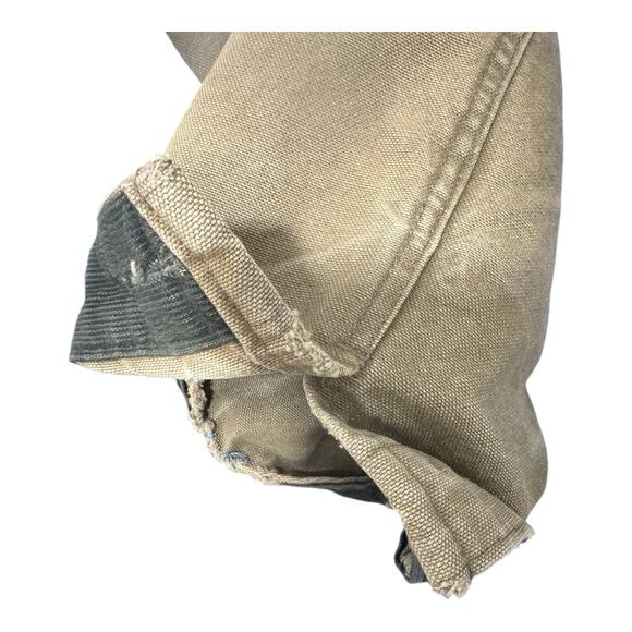 Vintage 80s L.L.Bean Chore Barn Coat Men’s L/XL Sun Faded Thrashed Distressed - Picture 13 of 16